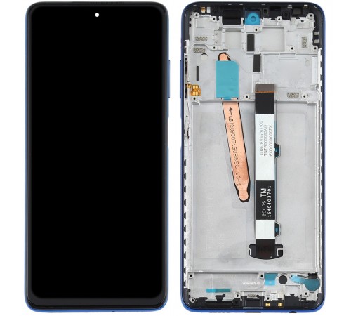 Дисплей для Xiaomi Poco X3, синій (Cobalt Blue), з рамкою, Original (PRC) Дисплей для Xiaomi Poco X3, синій (Cobalt Blue), з рамкою, Original (PRC)