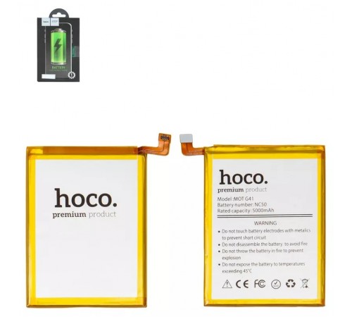 Аккумулятор Hoco NC50 для Motorola Moto G32, Moto G41 XT2167-2, Li-Polymer, 3,87 B, 5000 мАч
