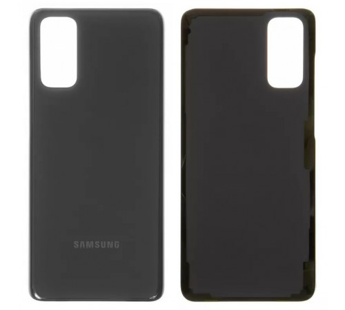 Задняя панель корпуса для Samsung G980 Galaxy S20, серая (Cosmic Grey)