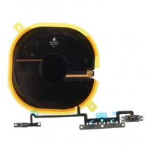 Шлейф для iPhone X, кнопок громкости звука, беспроводной зарядки, Original (PRC)