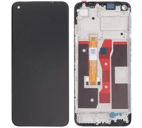 Дисплей для Oppo A54 4G, чорний, з рамкою, High Copy, p/n: P6516i3F2-FPCA-R0.0