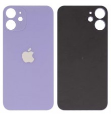 Задняя панель корпуса для iPhone 12 mini, фиолетовая, big hole