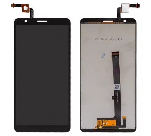 Дисплей для ZTE Blade A31 Plus, чорний, без рамки, Original (PRC), S-T600BYC001P-V03