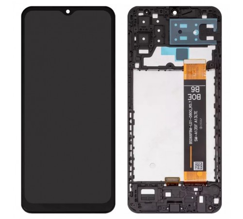 Дисплей для Samsung A135 Galaxy A13, M135 Galaxy M13, черный, с рамкой, Сopy, BS066FBM-L01-D800_R5.7