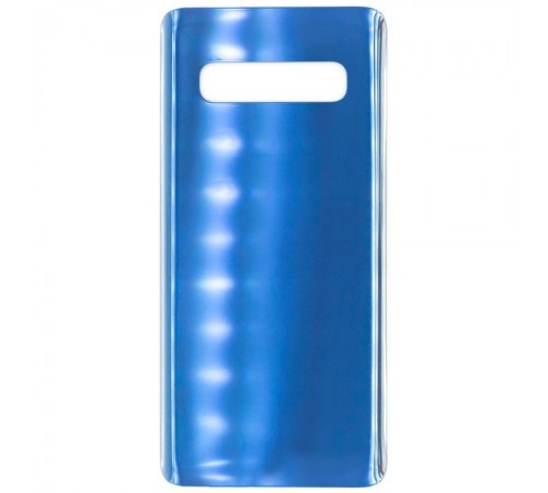 Задняя панель корпуса для Samsung G975 Galaxy S10 Plus, синяя (Prism Blue), Copy