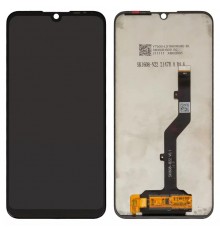 Дисплей для ZTE Blade A51 Lite, чорний, без рамки, Original (PRC), Self-welded OEM