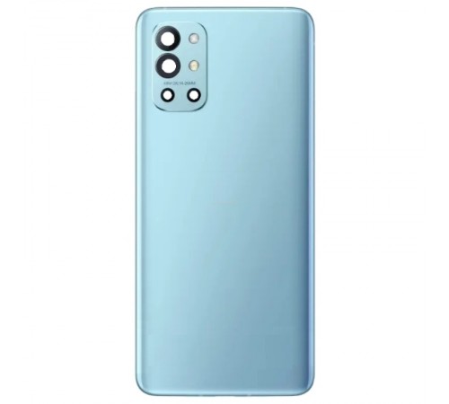 Задня панель корпусу для OnePlus 9R, синя (Lake Blue) + скло камери