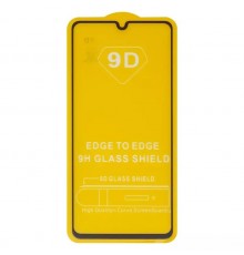 Захисне скло для Samsung A415 Galaxy A41, сумісне з чохлом, Full Glue, (без упаковки), чорний