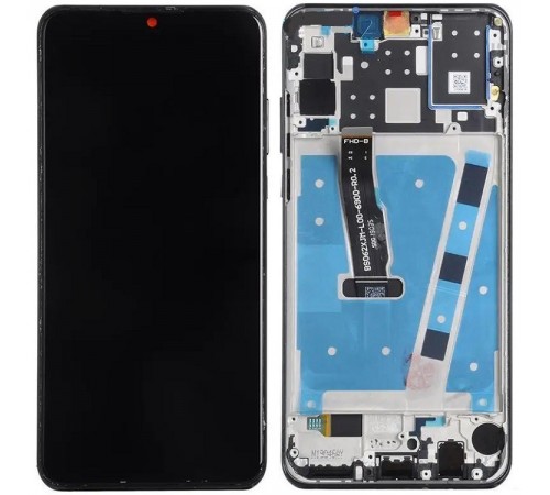 Дисплей для Huawei P30 Lite, чорний (Midnight Black), з рамкою, Original (PRC), (48 MP)