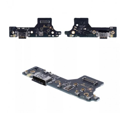 Шлейф для Xiaomi Redmi 12 5G, коннектора зарядки, микрофона, плата зарядки, Original (PRC)