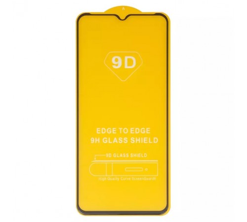 Захисне скло для Infinix Hot 20 5G (X666), сумісне з чохлом, Full Glue, (без упаковки), чорний 