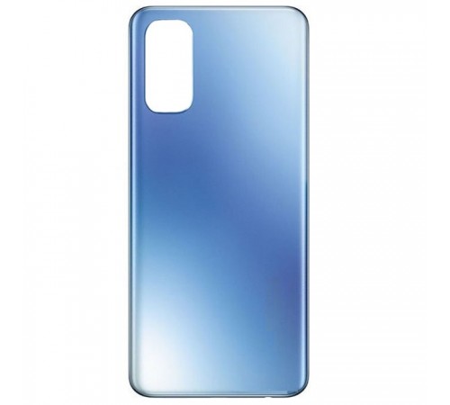 Задня панель корпуса для Oppo Reno 4 5G, голуба (Galactic Blue), Copy