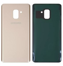 Задняя панель корпуса для Samsung A730F Galaxy A8+ (2018), A730F/DS Galaxy A8+ (2018), золотистая