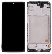 Дисплей для Samsung M317 Galaxy M31s, черный, с рамкой, High Copy (OLED)