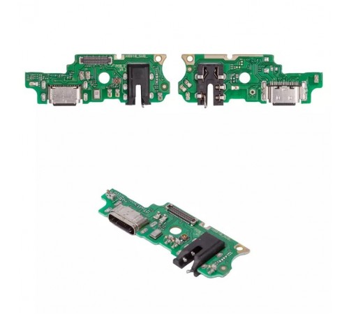 Шлейф для Tecno Pova 3 (LF7n), коннектора зарядки, коннектора наушников, микрофона, плата зарядки