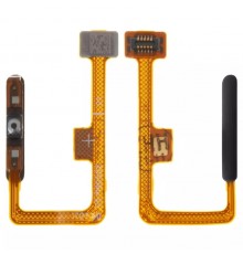 Шлейф для Xiaomi Mi 11 Lite, Mi 11 Lite 5G, Mi 11 Lite 5G NE, сканера отпечатка пальца (Touch ID), черный, M2101K9AG, boba black