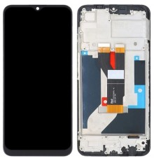 Дисплей для Realme C11 (2021), C20, C21, чорний, з рамкою, Original (PRC), RMX3201 RMX3063 RMX3231