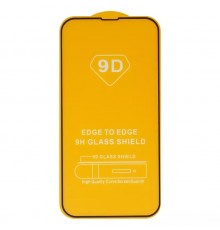 Захисне скло для Apple iPhone 13 Pro Max, iPhone 14 Plus, сумісне з чохлом, Full Glue, (без упаковки), чорне 