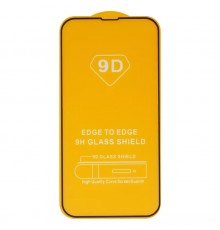 Защитное стекло для Apple iPhone 13 Pro Max, iPhone 14 Plus, совместимо с чехлом, Full Glue, (без упаковки), черный