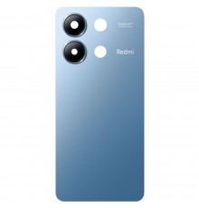 Задняя панель корпуса для Xiaomi Redmi Note 13 4G, синяя + стекло камеры