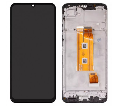 Дисплей для Realme Note 60, черный, с рамкой, High Copy, RMX3933