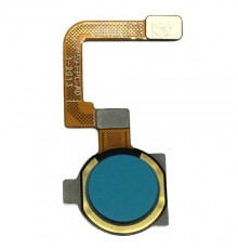 Шлейф для Realme C15, C17, сканера відбитка пальця (Touch ID), синій, Original (PRC)