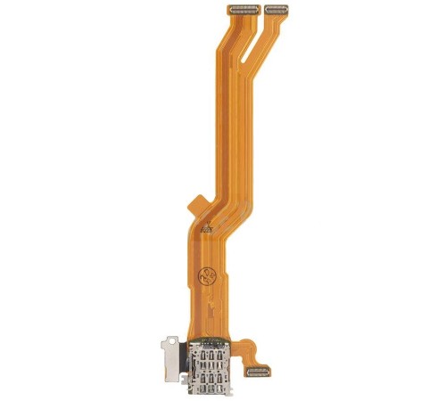 Шлейф для Oppo Reno 7 5G, с разъемом Sim-карты