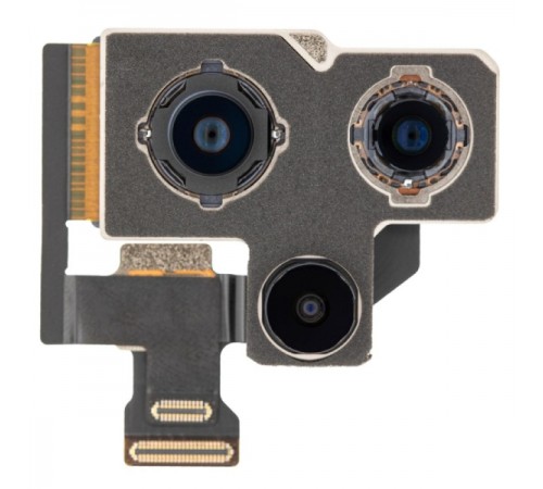 Камера для iPhone 12 Pro Max, основна, зі шлейфом 12MP + 12MP + 12MP, Original (PRC)