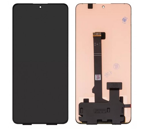 Дисплей для Xiaomi Poco F6, чорний, без рамки, Original (PRC), 24069PC21G, 24069PC21I  