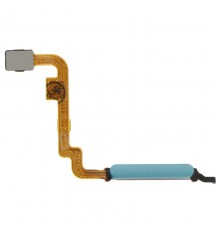 Шлейф для Xiaomi Redmi Note 10, Redmi Note 10S, сканера отпечатка пальца (Touch ID), зеленый (Aqua Green), Original (PRC)
