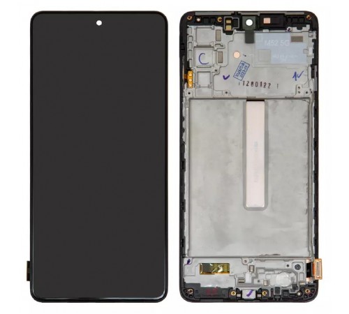 Дисплей для Samsung M526 Galaxy M52, чорний, з рамкою, Original (PRC) Дисплей для Samsung M526 Galaxy M52, чорний, з рамкою, Original (PRC)