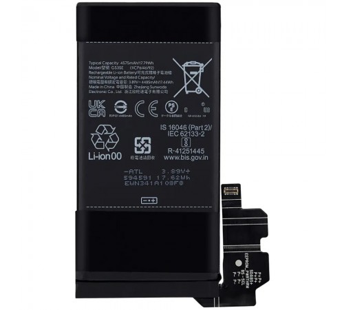 Акумулятор GS35E для Google Pixel 8, Li-ion, 3,89 В, 4575 мАг, Original (PRC) Акумулятор GS35E для Google Pixel 8, Li-ion, 3,89 В, 4575 мАг, Original (PRC)
