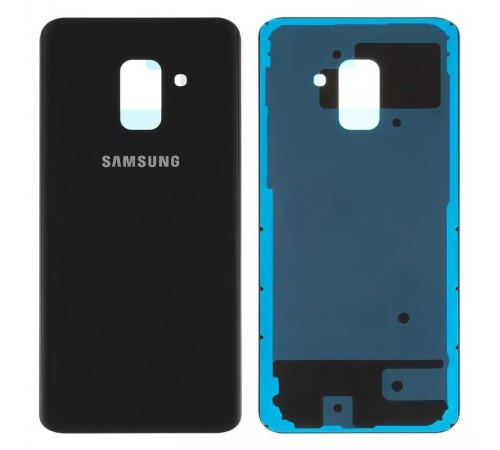 Задняя панель корпуса для Samsung A530F Galaxy A8 (2018), A530F/DS Galaxy A8 (2018), черная