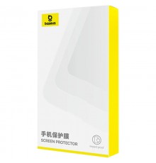 Защитное стекло для Apple iPhone 16 Pro Max, Superior Series HD Tempered Glass Screen Protector, Baseus (P60073909201-03), прозрачное, комплект 2шт