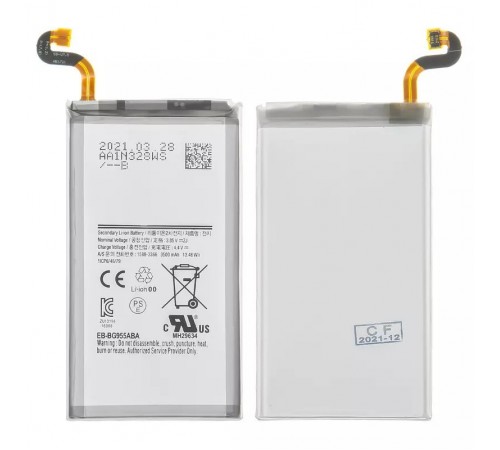 Акумулятор EB-BG955ABA/EB-BG955ABE для Samsung G955 Galaxy S8 Plus, G955F Galaxy S8 Plus, Li-ion, 3,85 В, 3500 мАг, High Copy без логотипа