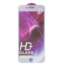 Захисне скло ASP для Apple iPhone 6, iPhone 6S, сумісне з чохлом, Full Glue, біле 