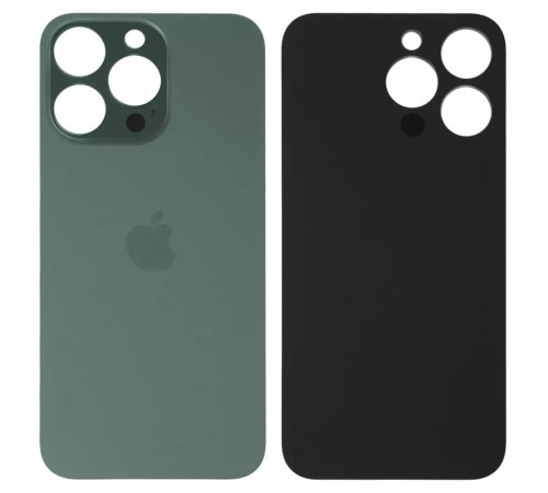 Задня панель корпусу для iPhone 13 Pro, зелена, не потрібно знімати скло камери, alpine Green, big hole Задня панель корпусу для iPhone 13 Pro, зелена, не потрібно знімати скло камери, alpine Green, big hole