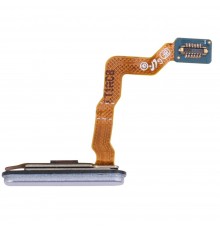 Шлейф для Samsung F926 Galaxy Fold 2 5G, кнопки включения, сканера отпечатка пальца (Touch ID), серебристый, Original (PRC)