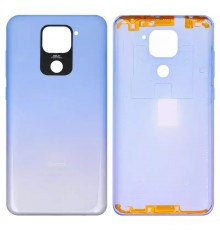 Задня панель корпусу для Xiaomi Redmi Note 9, біла, з боковими кнопками, M2003J15SC, M2003J15SG, M2003J15SS