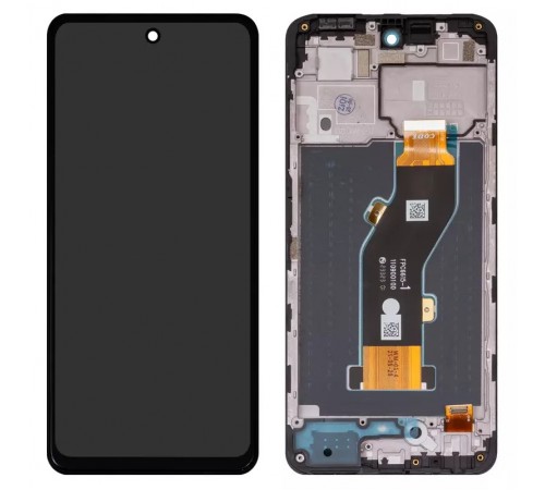 Дисплей для Infinix Smart 8 Plus (X6526), чорний, з рамкою, High Copy, FPC6615  