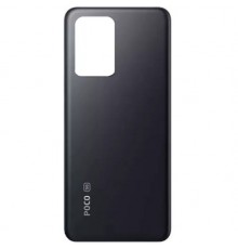 Задняя панель корпуса для Xiaomi Poco X4 GT, черная (Laser Black)