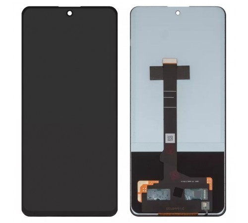 Дисплей для Xiaomi Poco X6, Redmi Note 13 Pro 5G, чорний, без рамки, Copy (TFT)