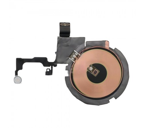 Шлейф для iPhone 15 Pro Max, спалаху, мікрофона, бездротової зарядки, Original (PRC)