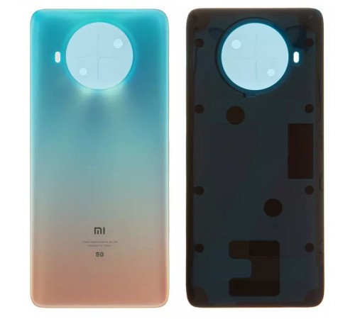 Задняя панель корпуса для Xiaomi Mi 10T Lite, розовая, золотистая, Лого Mi, rose gold Beach, M2007J17G