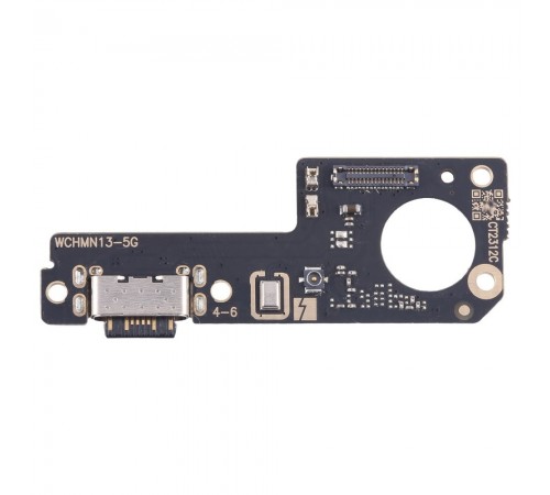 Шлейф для Xiaomi Redmi Note 13 5G, коннектора зарядки, микрофона, плата зарядки