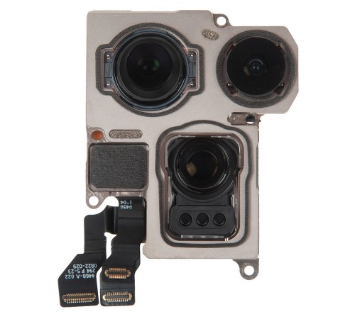 Камера для iPhone 15 Pro Max, основная 48MP + 12MP + 12MP, Original (PRC)