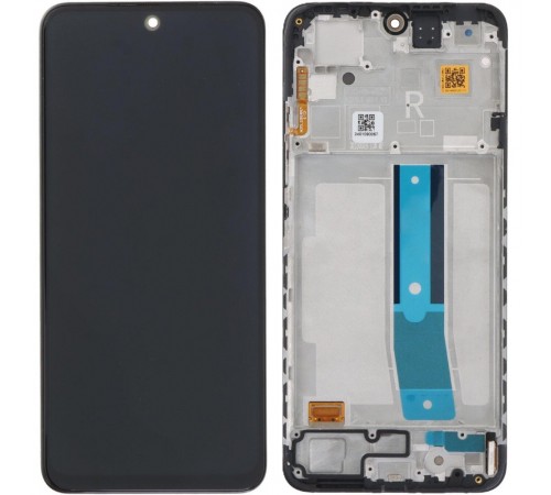 Дисплей для Xiaomi Redmi Note 12S, чорний, з рамкою, Original (PRC)