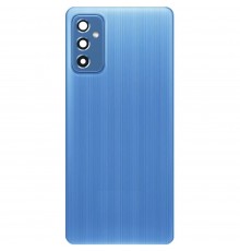 Задняя панель корпуса для Samsung M526 Galaxy M52, голубая (Icy Blue) + стекло камеры