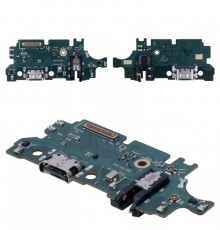 Шлейф для Samsung A155 Galaxy A15, A156 Galaxy A15 5G, M156 Galaxy M15, коннектора зарядки, коннектора наушников, микрофона, плата зарядки, Original (PRC)