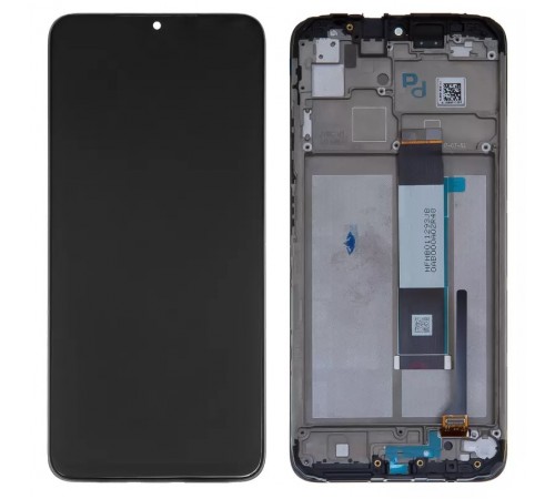 Дисплей для Xiaomi Poco M3, Redmi 9T, чорний, з рамкою, Original (PRC) Дисплей для Xiaomi Poco M3, Redmi 9T, чорний, з рамкою, Original (PRC)
